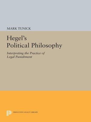 cover image of Hegel's Political Philosophy